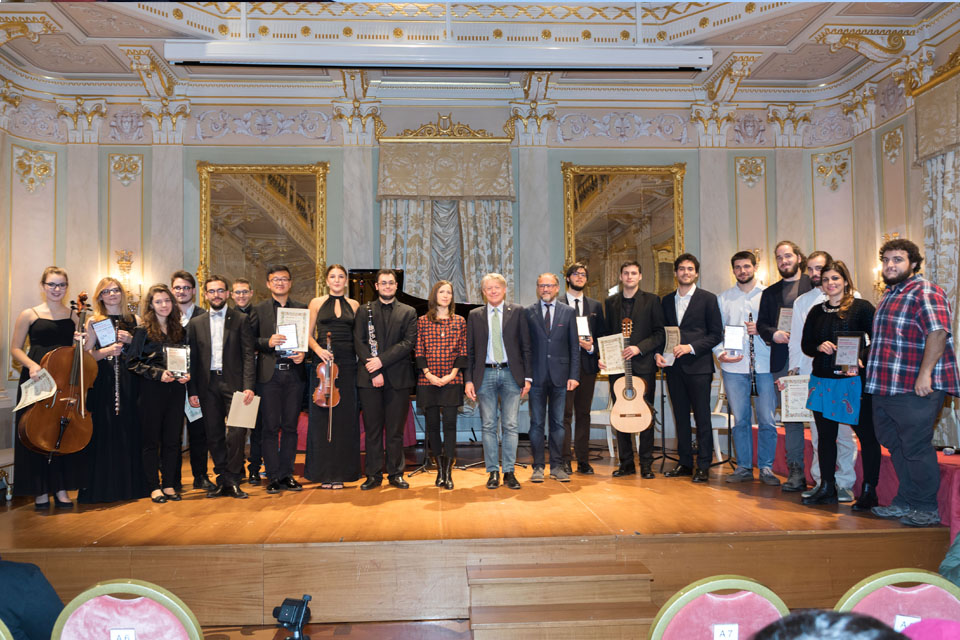 I vincitori del Premio "Adriatic LNG dà il LA ai giovani musicisti veneti" 2017