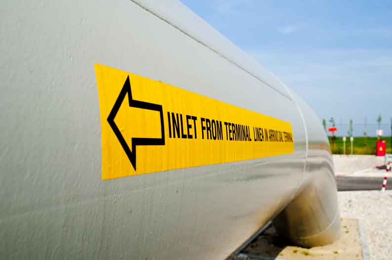 6 September 2009 First gas sent out from Adriatic LNG terminal to Italian national gas network 